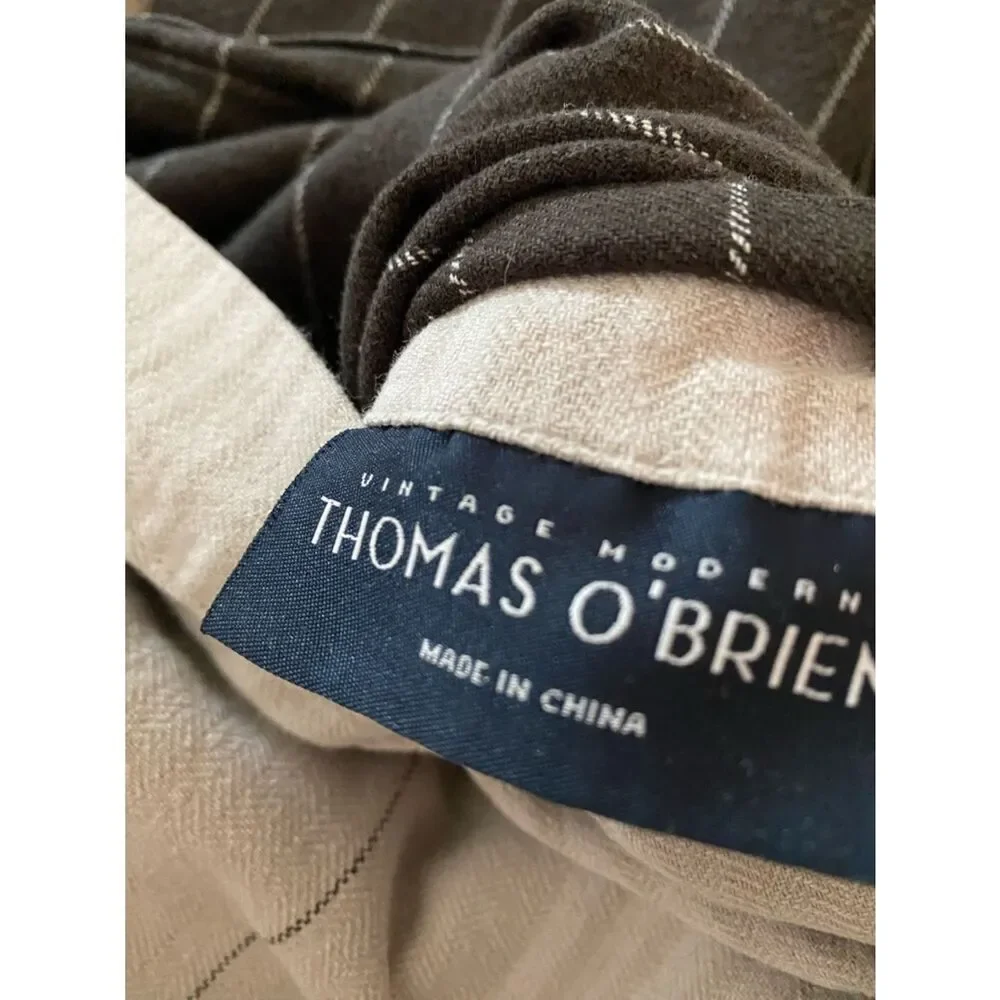 Thomas O’Brien Striped Black and White Duvet Cover - Modern Bedding